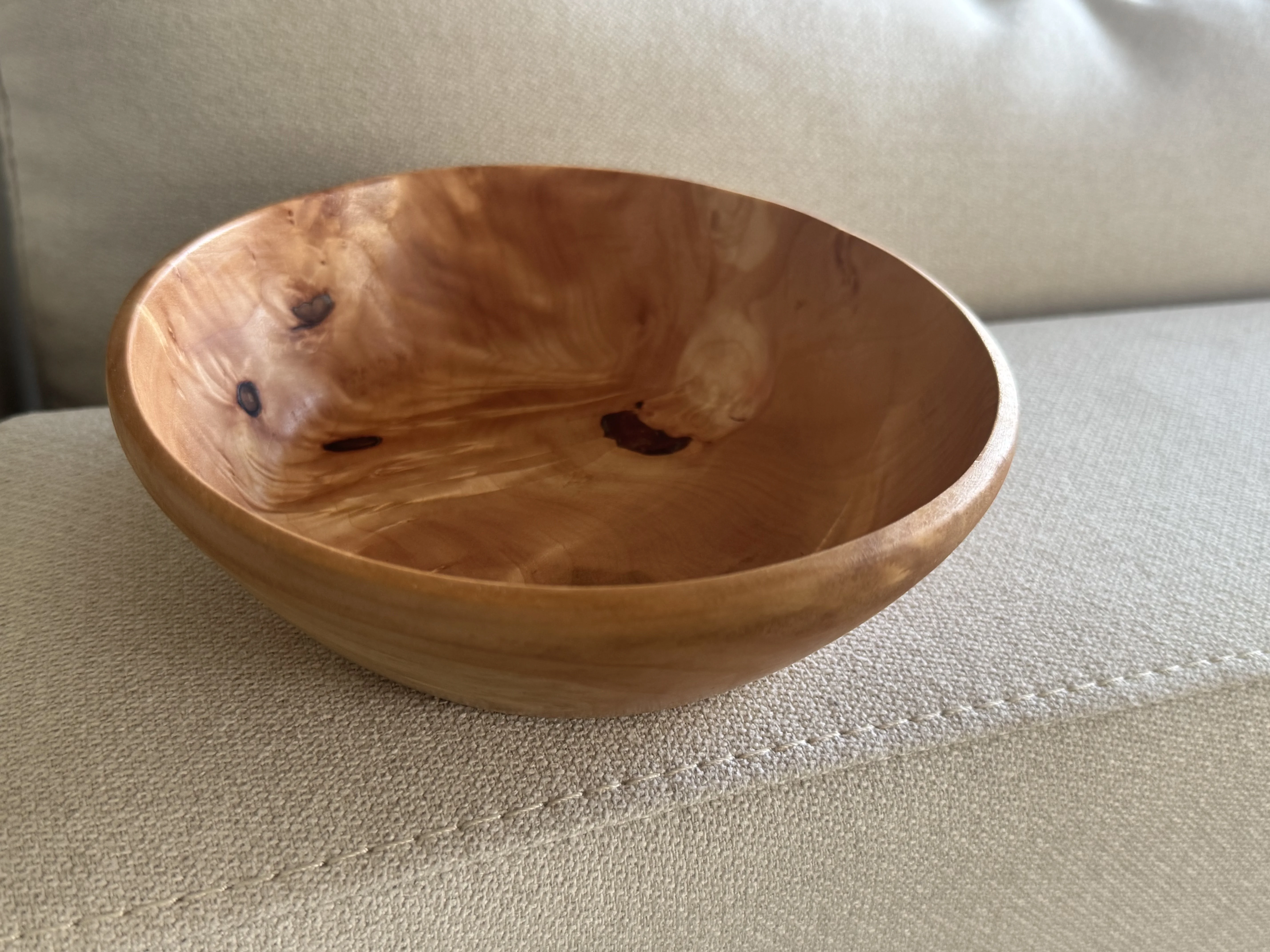 Green Wood Bowl